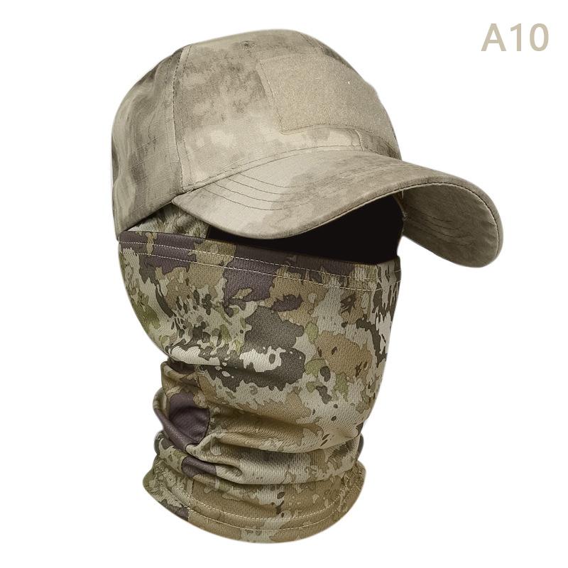 Product Introduction of Mũ Rằn Ri Cho Nam, Balaclava Đi Bộ Đường Dài Trong Rừng, Che Toàn Bộ Khuôn Mặt, Mũ Đội Đầu Quân Đội, Mũ Đạp Xe Thoáng Khí Cho Nam, Chống Tia UV, Mùa Hè 30