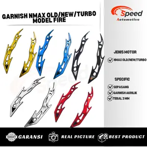 GARNISH VISOR NMAX OLD NEW TURBO NEO AKRILIK PEMANIS MOTOR