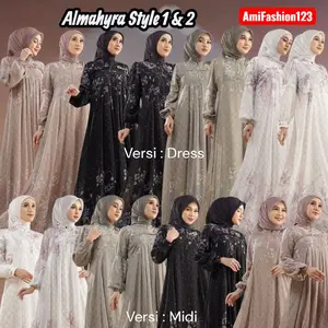 ALMAHYRA SERIES DRES MEWAH Style 1,2,3 Dan Kids