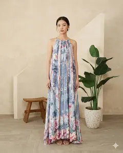 Lala Dress Rayon Premium Jumbo Wanita Busui Friendly Panjang Nyaman Lembut (daster, dress, piyama)