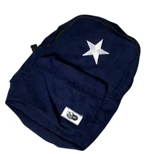 Tas Ransel Sekolah Anak SD SMP SMA Laki Laki Perempuan Corduroy Hitam Putih Backpack Wanita Pria Fashion dengan Coating Tahan Air dan Kain CORDUROY Tahan Lama