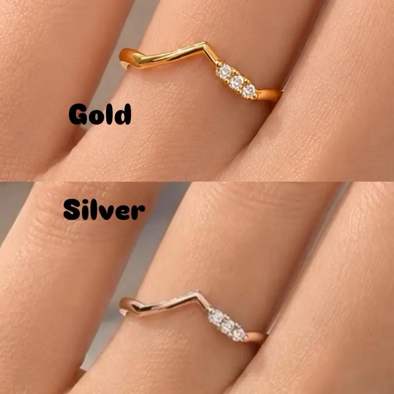 Motif Aurel Permata Tiga Warna Gold/silver Titanium EC20