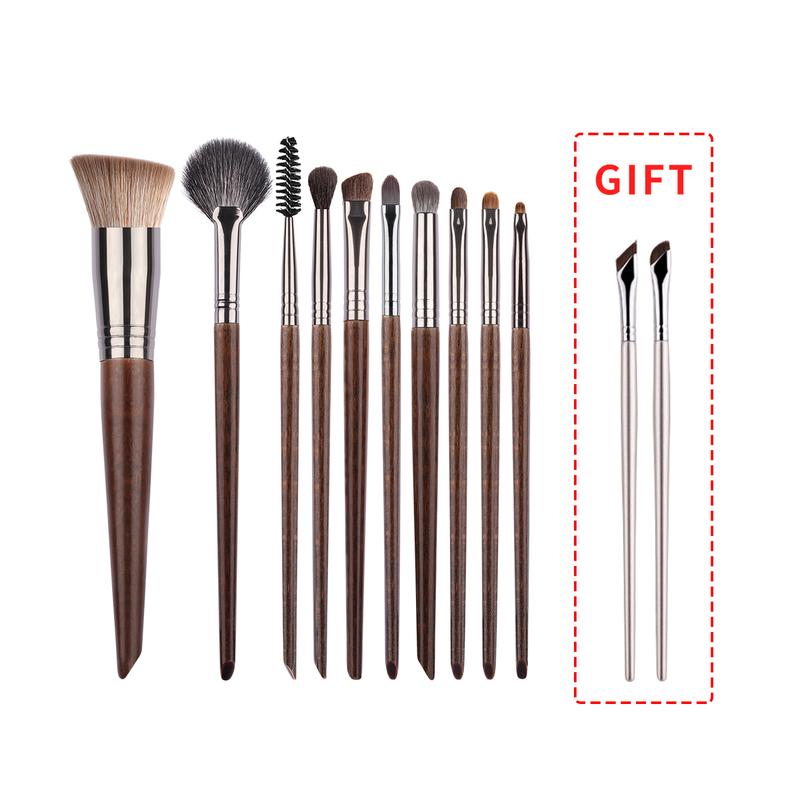 OVW Bộ Cọ 12 Cọ Đầy Đủ Cho Mặt Má Môi Kem Nền Và Phấn Mắt Tạo Mềm Mại Và Tiện Dụng Được Làm Bằng Cọ Ovw Thích Hợp Cho Mỹ Phẩm Trang Điểm Hàng Mới Về OVW cọ đánh khối mũi mặt cọ trang điểm chất lượng cọ tán nền cọ trang điểm ovw