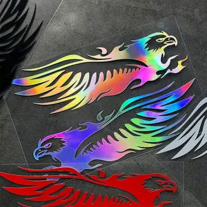Cod Stiker Hologram 2 pcs Sayap Burung Terbaru Keren Untuk Mobil Motor Car