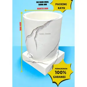 GRATIS PACKING KAYU. bak mandi / gentong air ONGKIR OTOMATIS model tabung mini