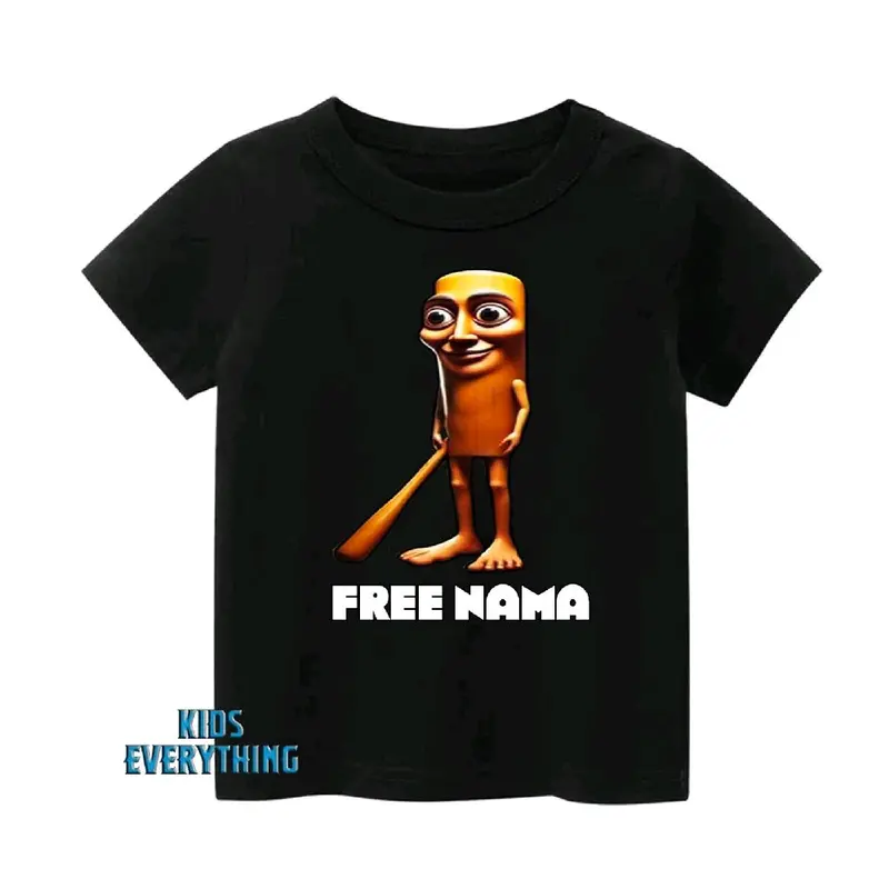 BAJU KAOS ANAK TUNGTUNG SAHUR ANOMALI FREE NAMA 0