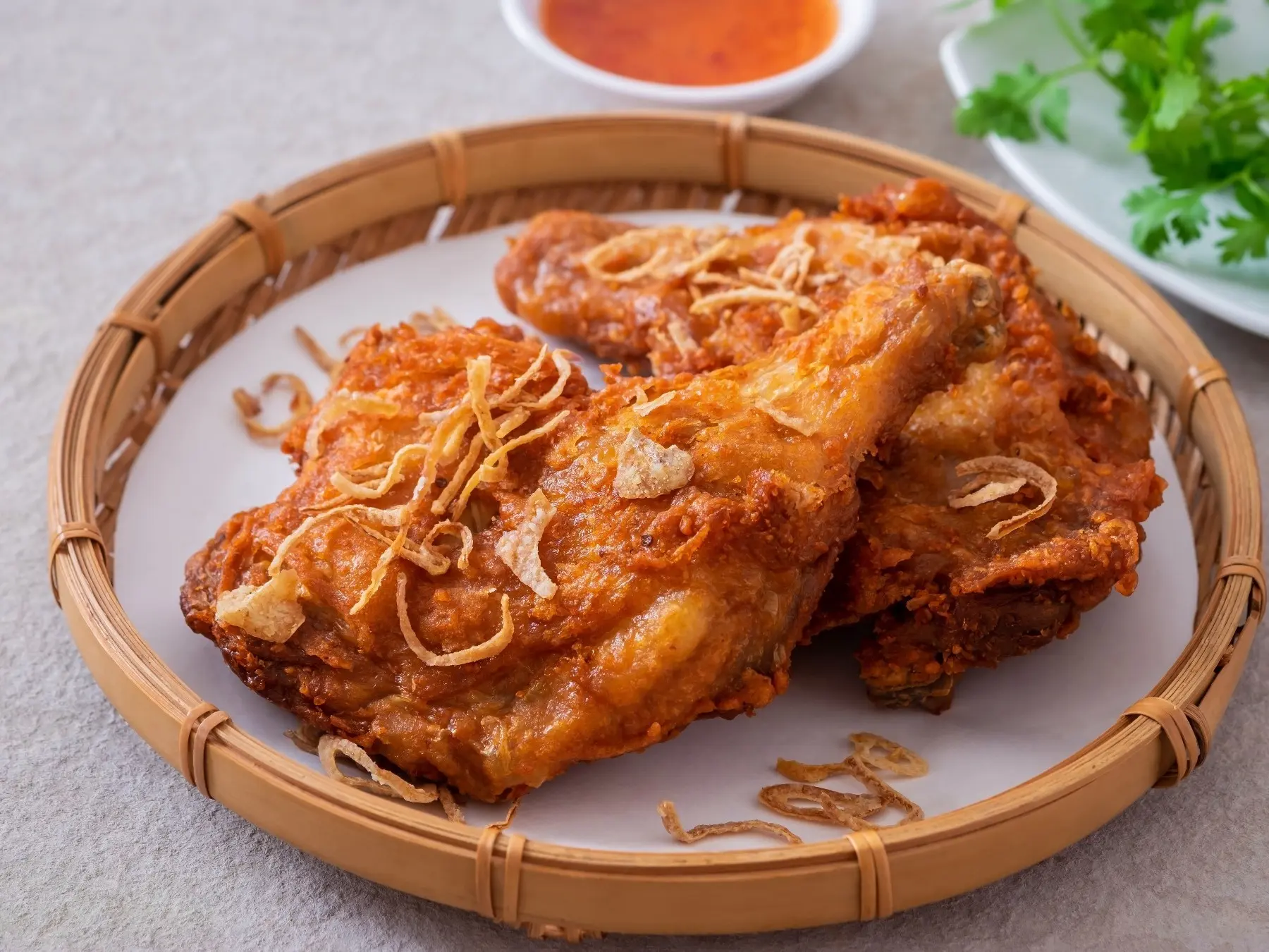 Hat Yai Fried Chicken (1pc) Authentic Hat Yai Fried Chicken – Crispy, Juicy, Thai Street Style