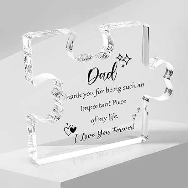 Dad Gifts For Dad Birthday Gifts Puzzle Acrylic Daddy Birthday Gifts For Dad Gifts From Daughter Daddy Gifts Daddy Fathers Day Best Dad Gifts