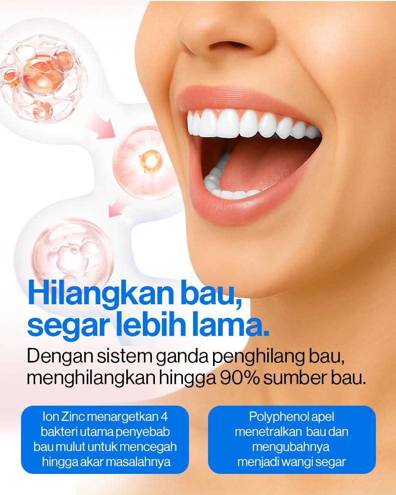 [Live] [Buat Gigi Sensitif] usmile Paket Oral Care Pasta Gigi Fresh White 110gr (Varian Random) & Repair White 100gr | Putih & Segar saat Siang Repair Enamel untuk Malam | Pemutih Gigi | Pasta Gigi Whitening | Nafas Segar | Gigi Sensitif