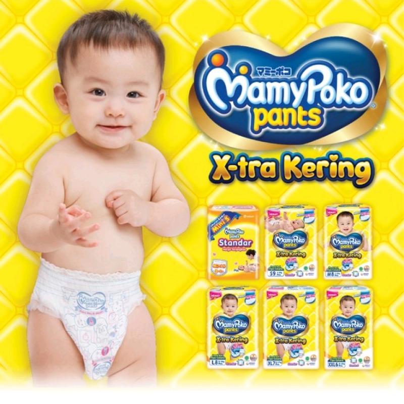 MamyPoko Standar X-tra Kering Popok Celana Ukuran JUMBO 2
