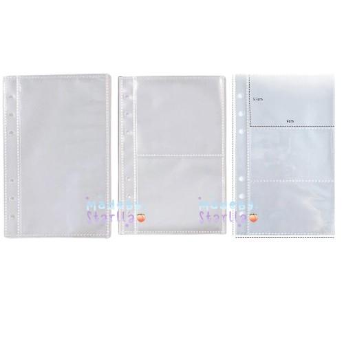 SLEEVE BINDER PHOTOCARD A6 6 RING 1P 2P 3P 0