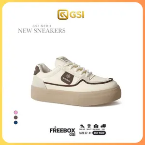 GSI 0444 Sepatu Sports Tali Wanita Shoes Casual Karet Sneakers Kasual Outfit Cewek Import Terbaru Korean Style 1357