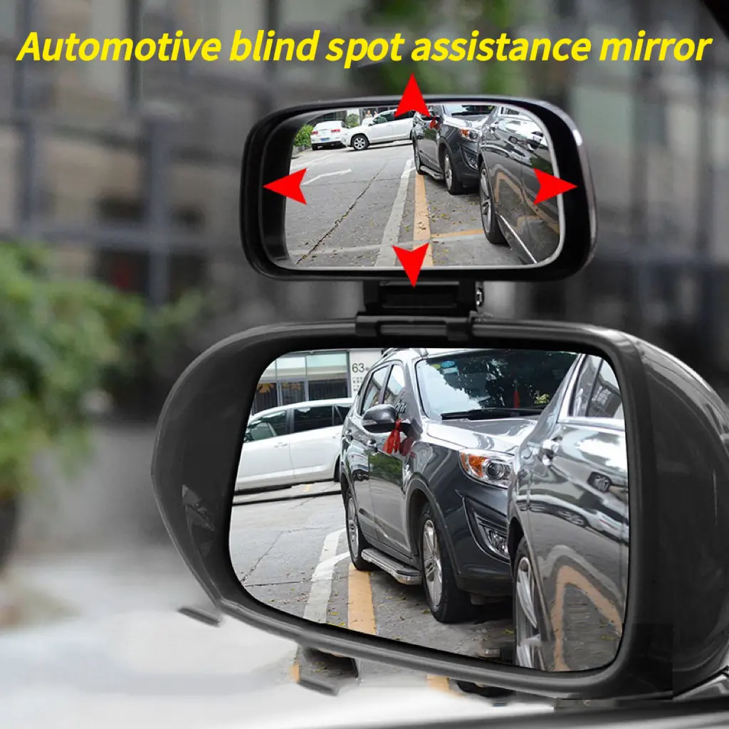 Proton car auxiliary mirror, curved large field of view wide angle blind spot mirror, reverse auxiliary small rearview mirror, coach car auxiliary mirror