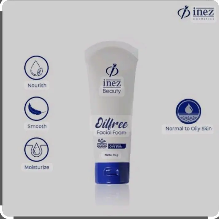 INEZ ORIGINAL OILFREE FACIAL FOAM Berminyak Perawatan 1