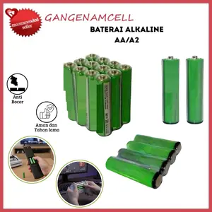 Baterai AA A2 Alkaline Dynamax Abu Eco Black 1.5v Baterai Kualitas SNI