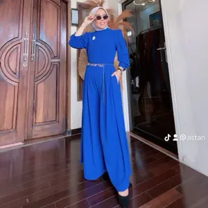 Jumpsuit Belle Airflow by Astan Wanita (tanpa ikat pinggang) terusan panjang