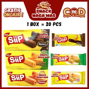 NABATI SIIP KEJU / COKLAT / JAGUNG BAKAR [1 BOX ISI 20] nabati hitam
