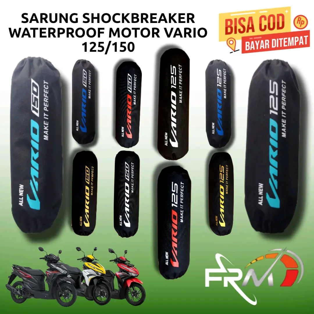 SARUNG SHOCKBREKER WATERPROOF MOTOR VARIO 125 & 150
