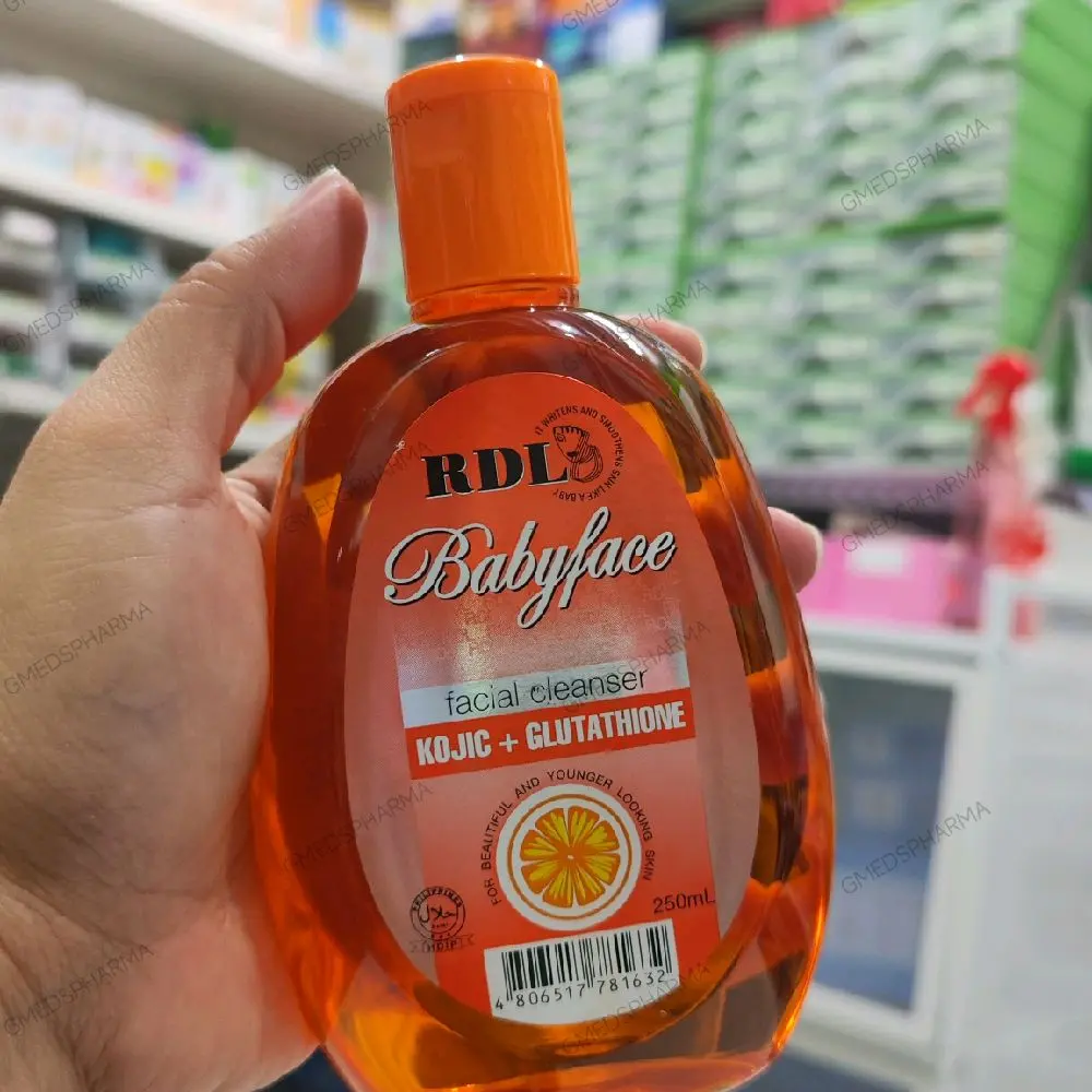 RDL KOJIC + GLUTATHAIONE FACIAL CLEANSER (BABY FACE) DAILY SKINCARE - TikTok Shop Philippines RDL KOJIC + GLUTATHAIONE FACIAL CLEANSER (BABY FACE) DAILY SKINCARE - TikTok Shop Philippines