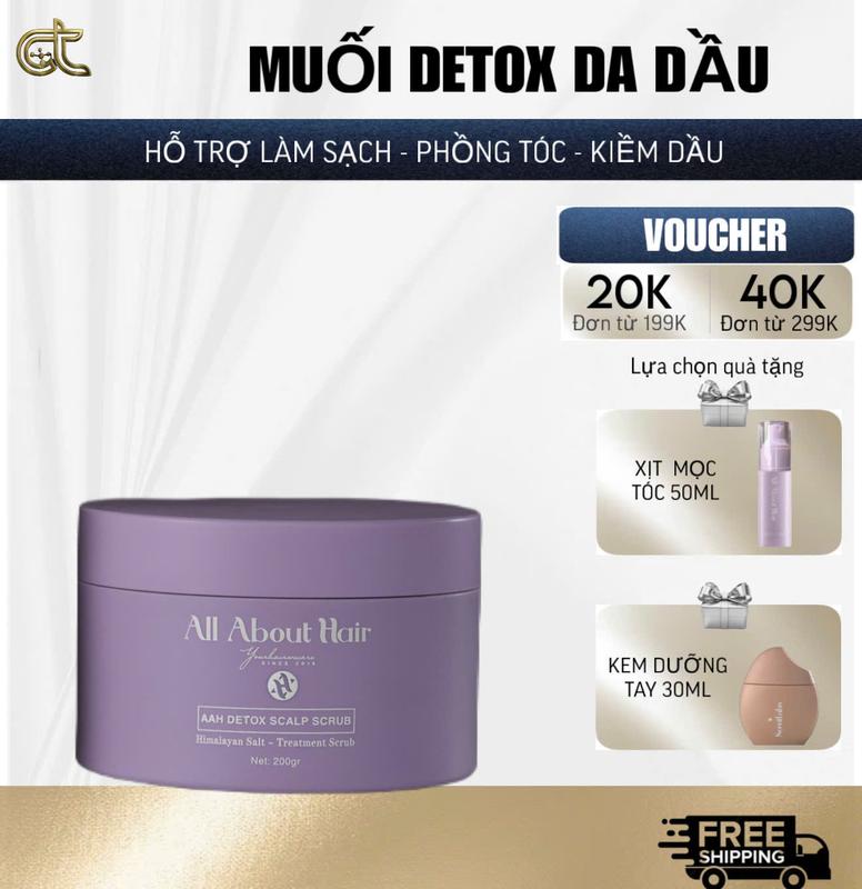  TẨY TẾ BÀO DA ĐẦU ALL ABOUT HAIR Dưỡng Tóc 