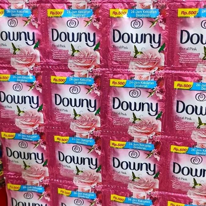 Downy Pewangi 500an (4 Renceng Isi 48 Sachet) - 11 ml/Sachet, Pewangi Pakaian Cair Tahan Lama 1