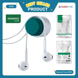 MINIMO Semi In-Ear Earphone EGS01 dengan Driver 14mm Frekuensi 20Hz-20kHz Impedansi 32Ω Garansi Puas 100% Best Seller Product