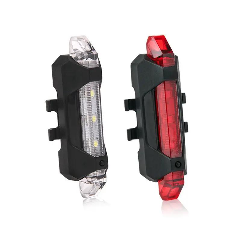 Đèn Hậu LED USB Sạc Lại cho Xe Đạp với Chế Độ Cảnh Báo Nhấp Nháy Đa Màu An Toàn…