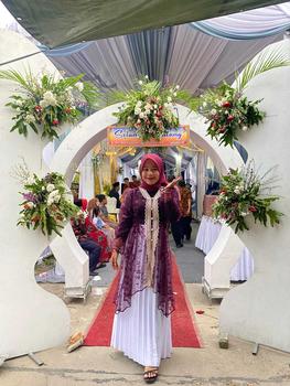 Product Review of Lexia Outer Tunik  Brocade Lace Outer ADA JUMBO LD 120 - 140cm Atasan Wanita | Outer Kondangan |Outer Renda| Outer Brukat | Outer Tile | Outer Organza | Outer Lebaran Pesta from l**_ 1