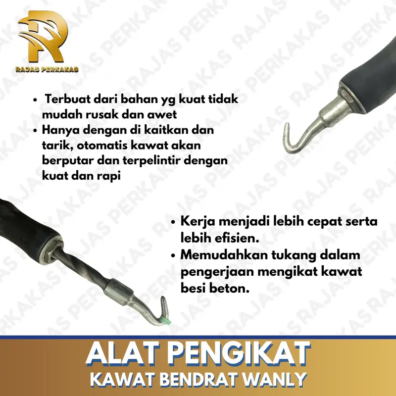 ALAT PENGIKAT PELINTIR PEMUTAR KAWAT BENDRAT WANLY 2