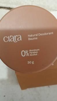 Product Review of CIARA NATURAL DEODORANT BAUME 30 GR from A**7 1