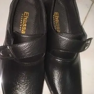 Sepatu Pantofel Anak Laki-laki dan Remaja Hitam Coklat