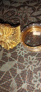 Product Review of gelang kroncong set 12 motip bambu 6 motip cantik maret edisi eid mubarok mewah Emas Gold from A**a D**i 0