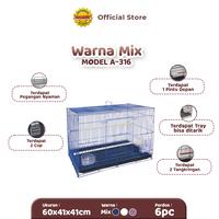Gambar OCTAGON Kandang Burung Ukuran 60x41xH41cm | Kandang A-316 - Warna Campur dari Octagon Pet Indonesia Kota Administrasi Jakarta Barat 5 Tokopedia