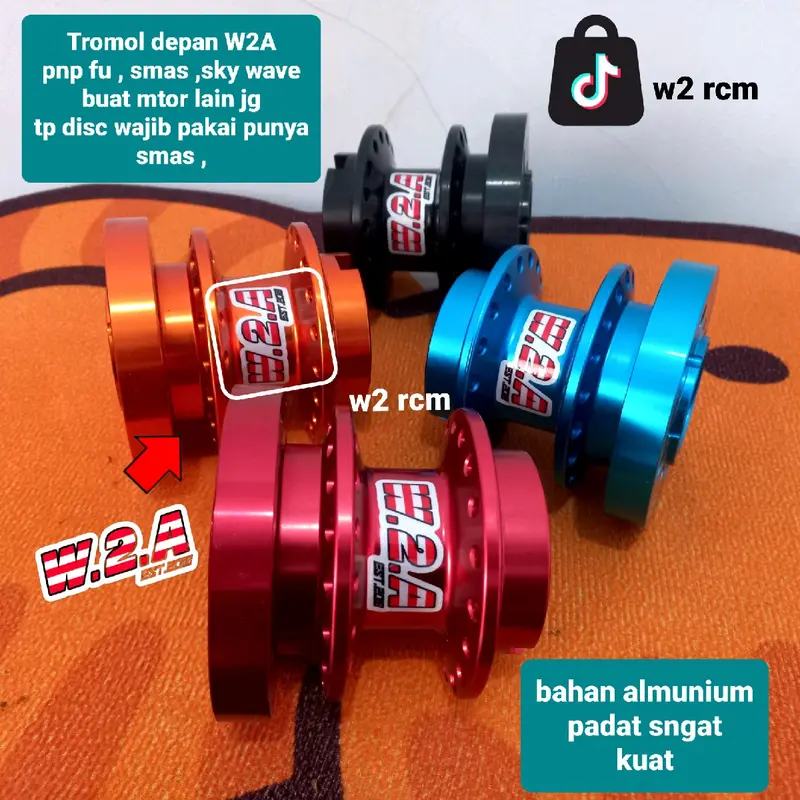 Tromol depan w2a mini pnp stria fu , smas 0