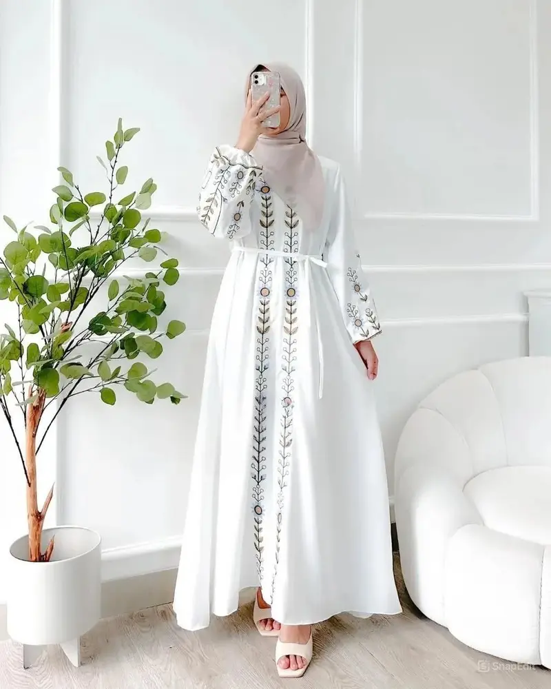 sachin and babi light blue dress Jubah Marjan  Elegant Muslimah Dress  SQ TRENDS