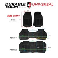 Gambar Xpander Panther Touran Hilux DURABLE Karpet Karet PVC 3 Pcs - Hitam dari TDC Variasi Kota Tangerang 3 Tokopedia