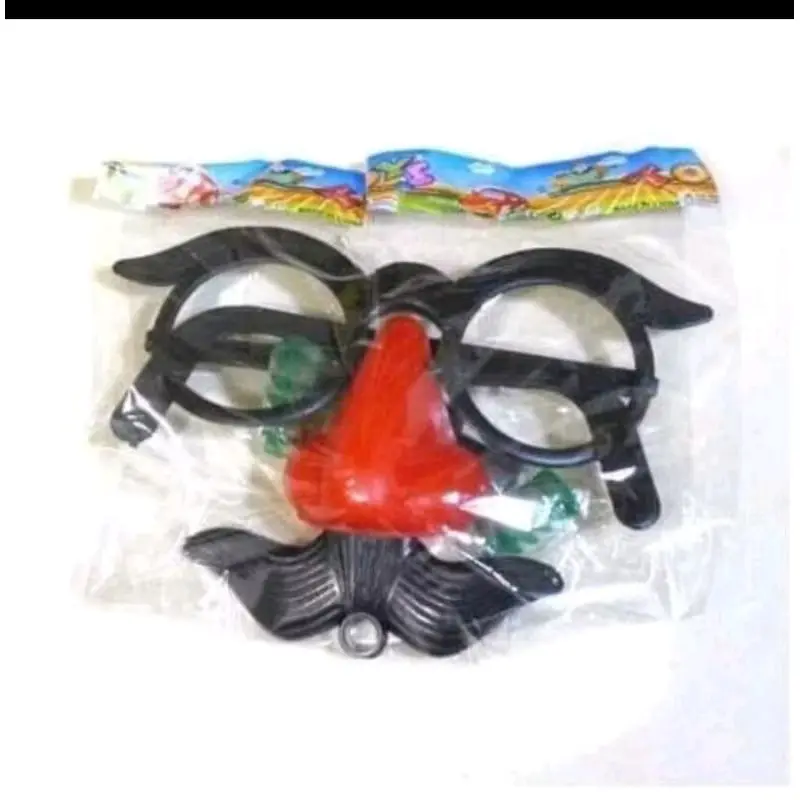 isi 20 pcs mainan anak kaca mata badut 3