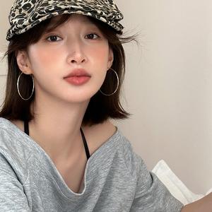 EAR PARTNER-新作大人気大円周イヤリング 高級感あるオーバーなスタッドピアス レディース向け個性派デザイン（eh-3275）