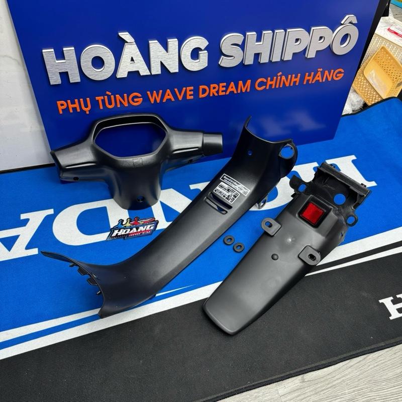 Phụ Kiện Bộ vỏ nhựa nhám gắn xe wave thái 110 3 món