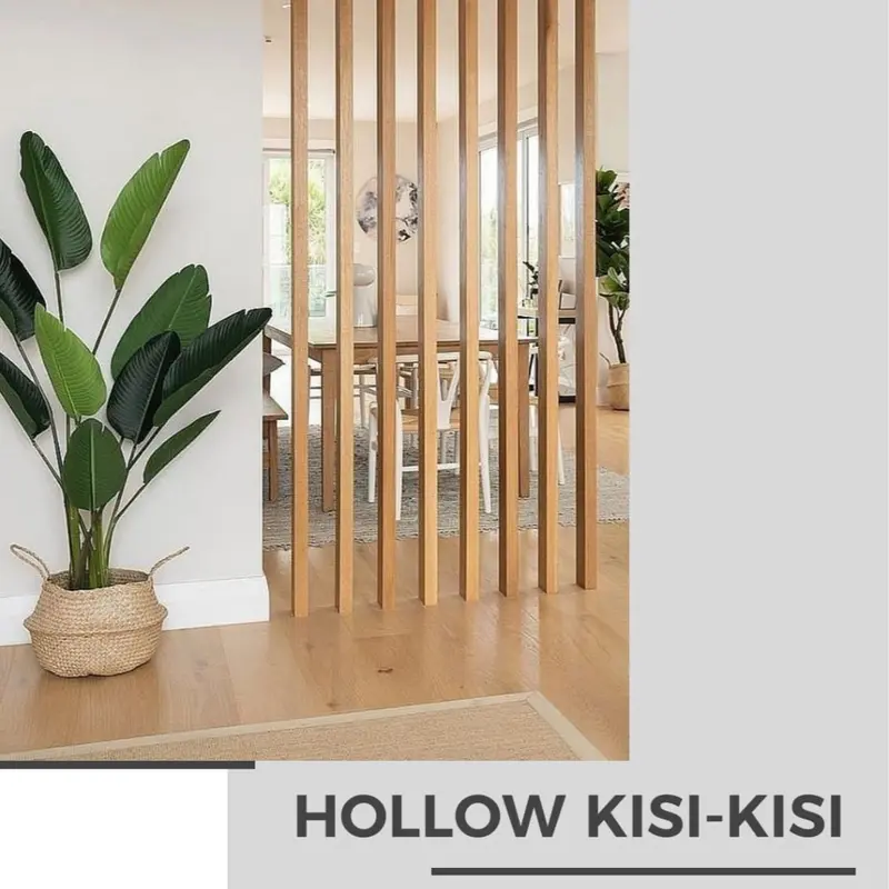 Hollow PVC Sekat Ruangan / Hollow PVC Kisi Kisi 0