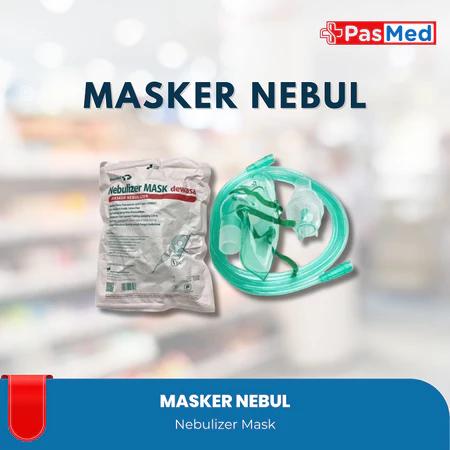 MASKER NEBULIZER COSMOMED SELANG MASKER NEBULIZER ONEMED
