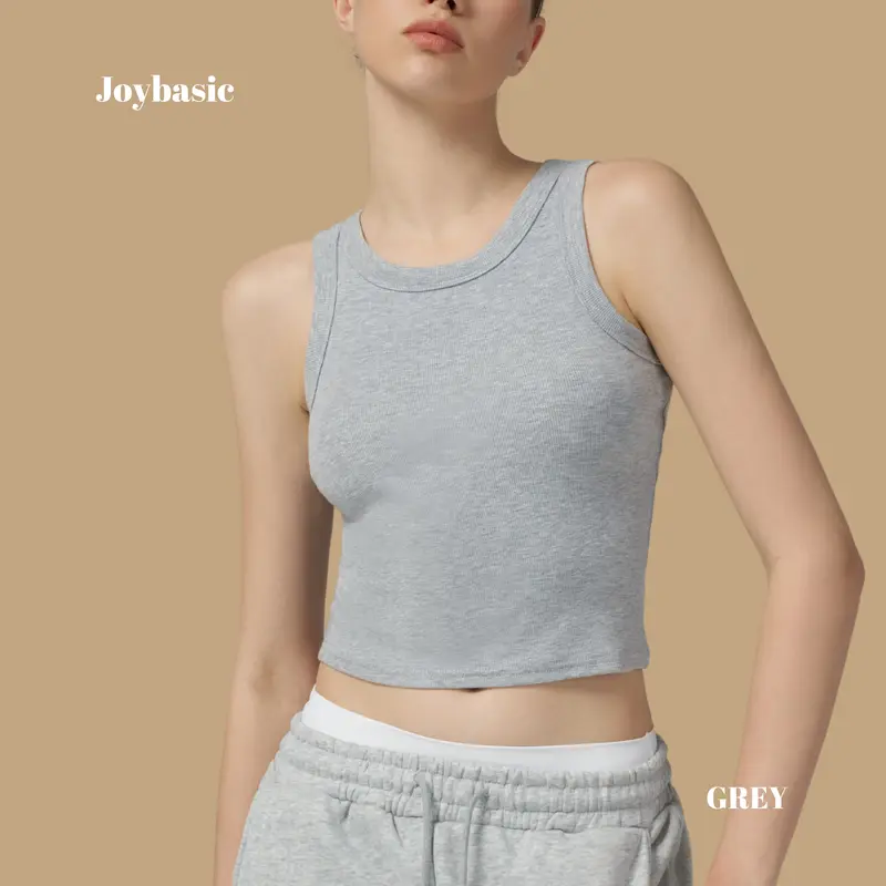 Joybasic Ribbed Knit Tanktop Super Nyaman 8