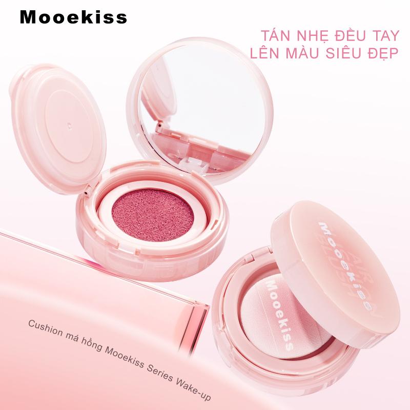 NEW Mooekiss Air Cushion Blush phấn má hồng cushion matte màu nude tự nhiên nhẹ nhàng không bóng dầu nhỏ gọn 3.2g*1