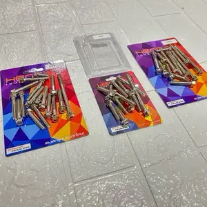 BAUT PROBOLT CVT 2KUNCI HEXAGON CHROME IMPORT BEAT VARIO MIO SMILE MIO SPORTY PNP