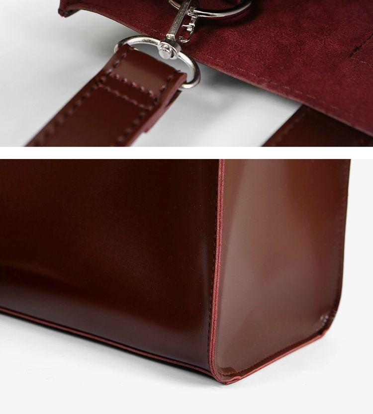 Product Introduction of 2023 Single Shoulder Crossbody Tote Bag Simple and Stylish Casual All-Matching Men's Bag Large Capacity Square Vertical Tote 15