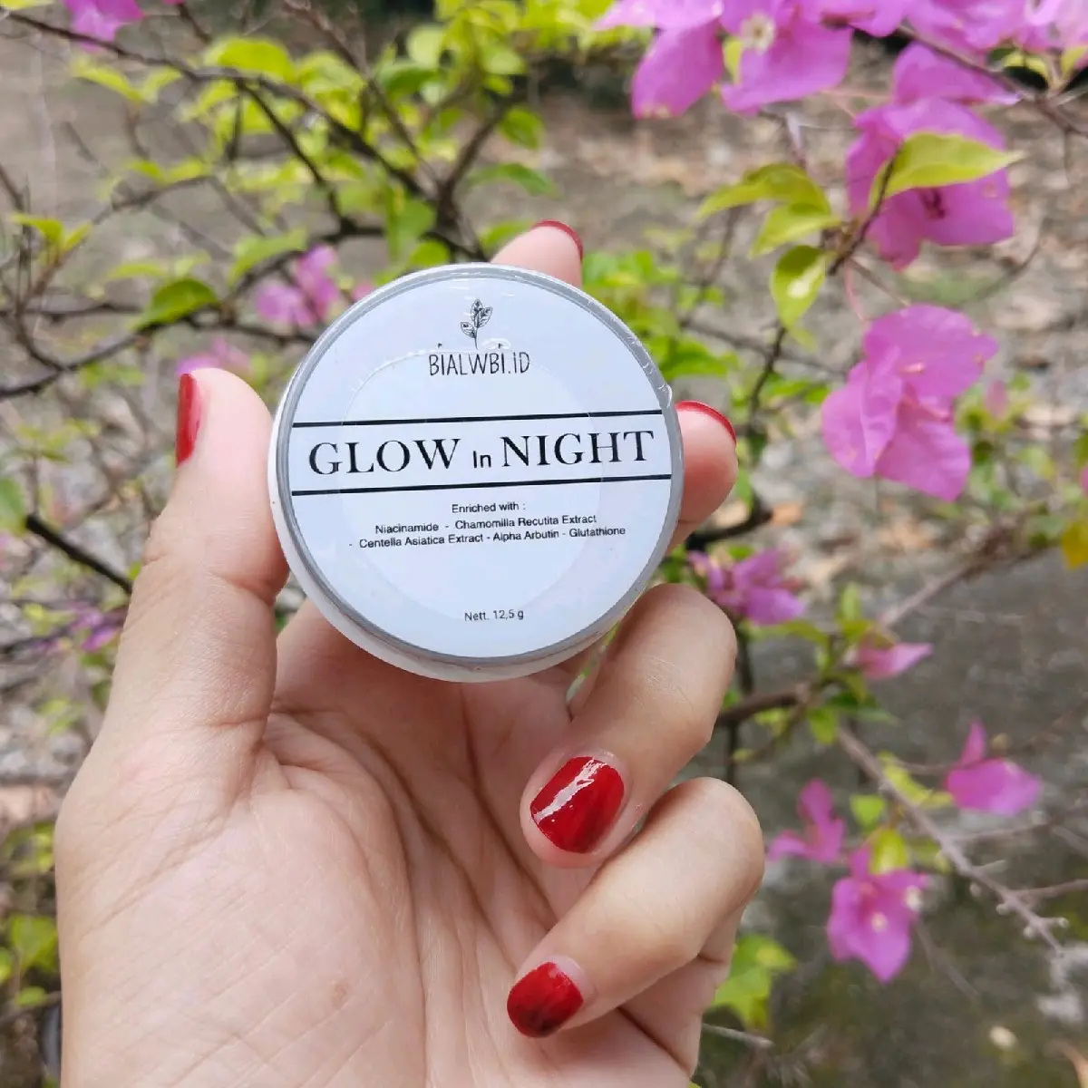 BIALWBI - Glow In Night Cream | Cream Pemutih Wajah BPOM