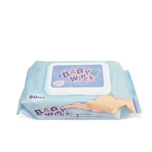 Pet Wipes 80pcs Alcohol-Free & Fragrance-Free Baby Wipes for Cats & Dogs