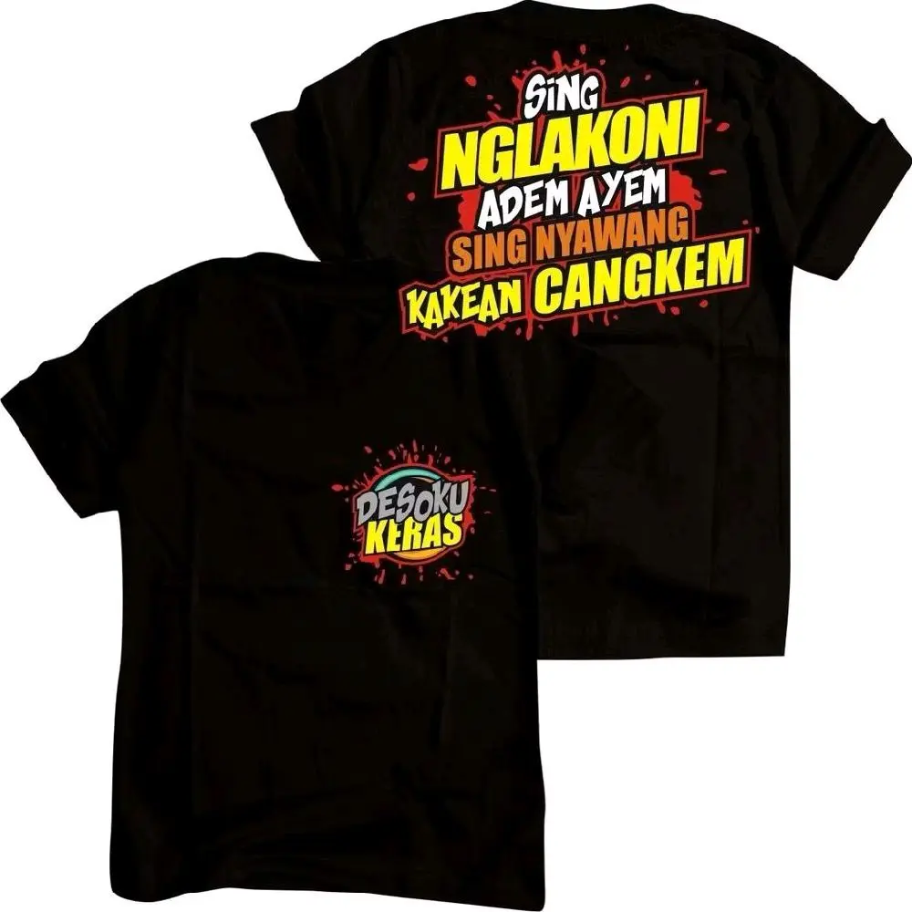 Kaos DESOKU KERAS//Kaos Distro pria dan wanita//kaos oblong terbaru