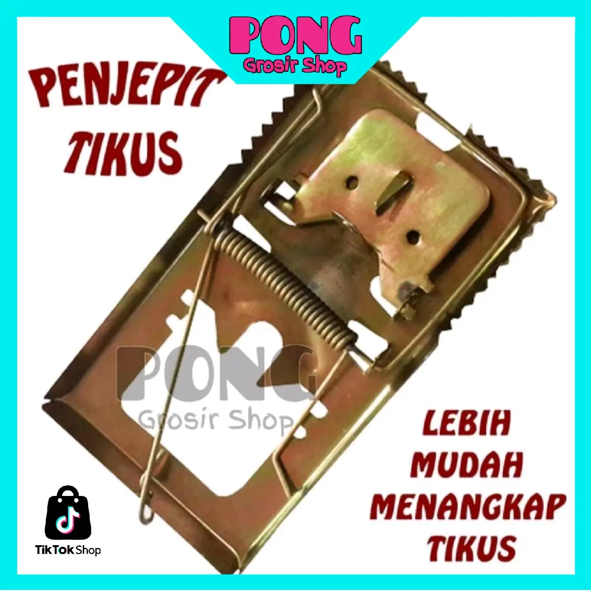 Jebakan Perangkap Penjepit Jepit Jepret  Tikus