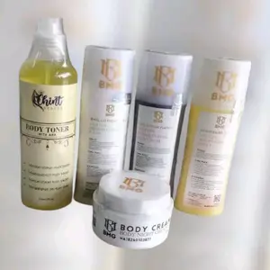 BMG Promo Paket Isi 5 Lotion Putih, Lotion Kuning, Lotion Ungu, Bibit Pemutih & Toner Strong (Al variant baca & teliti sebelum c.o)